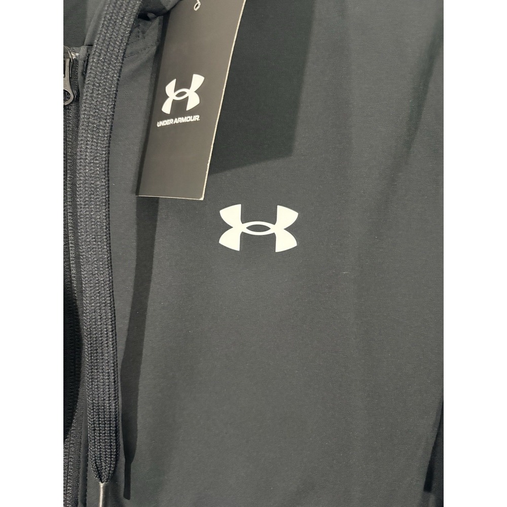 Under Armour Baseline Full Zip Woven Jacket MENS Size SMALL New! Hoodie - Picture 3 of 7